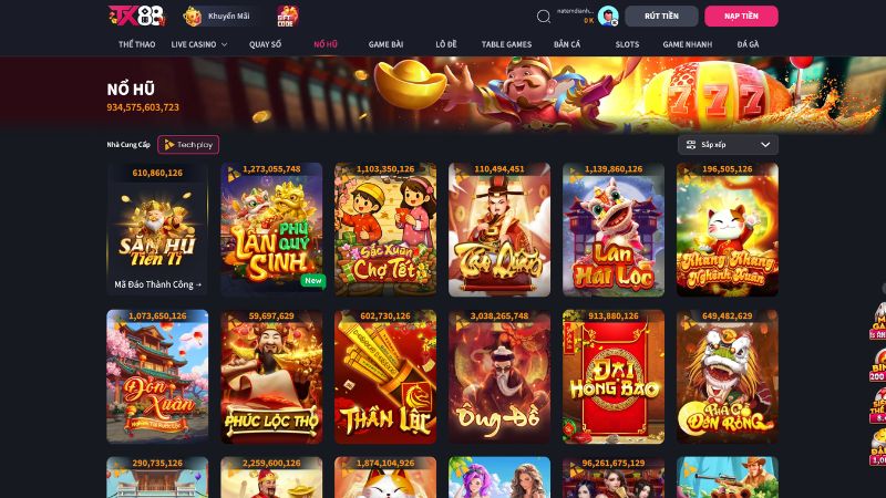 Top Game Nổ Hũ Được Yêu Thích Nhất Tại TX88